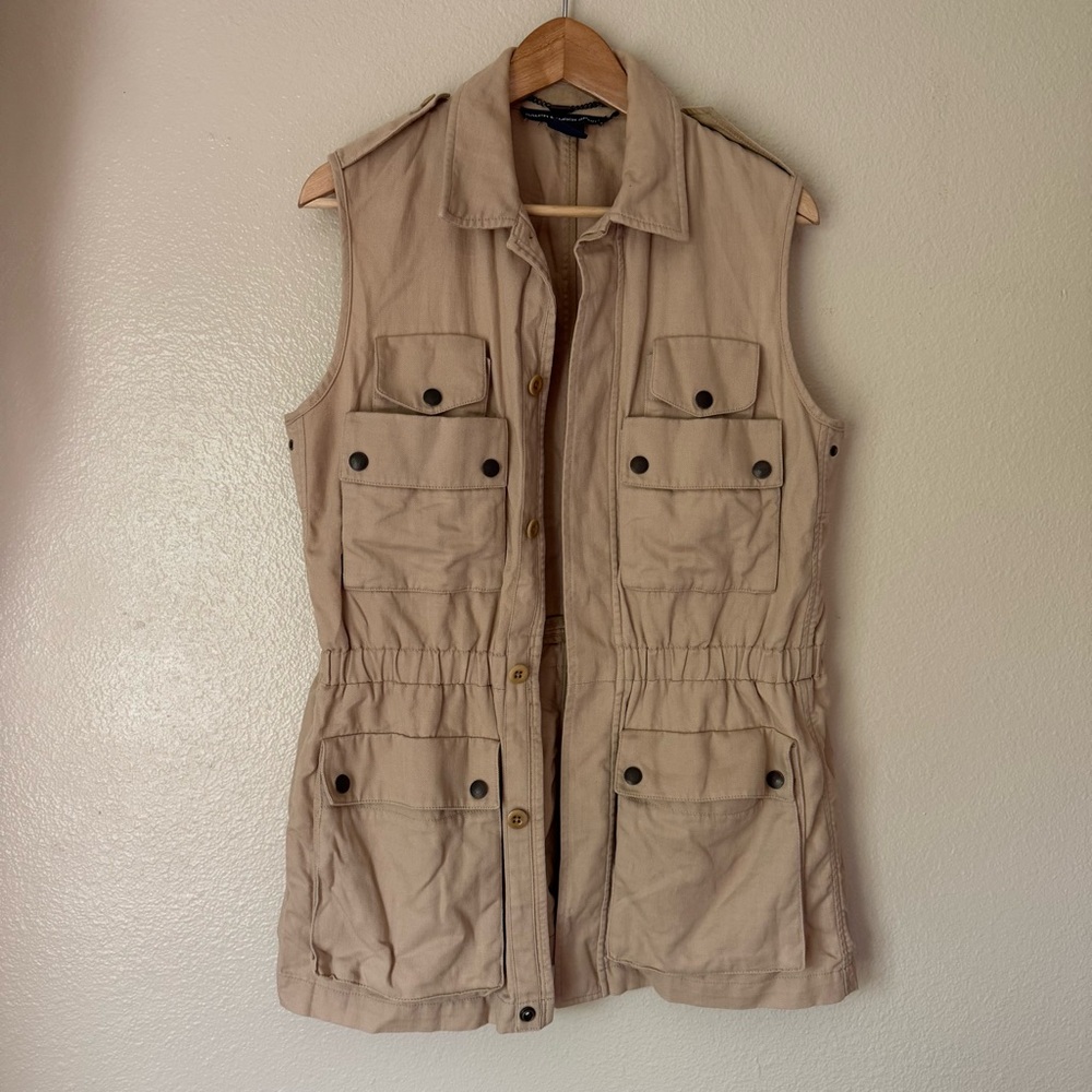 Ralph Lauren Sport Beige Utility Vest